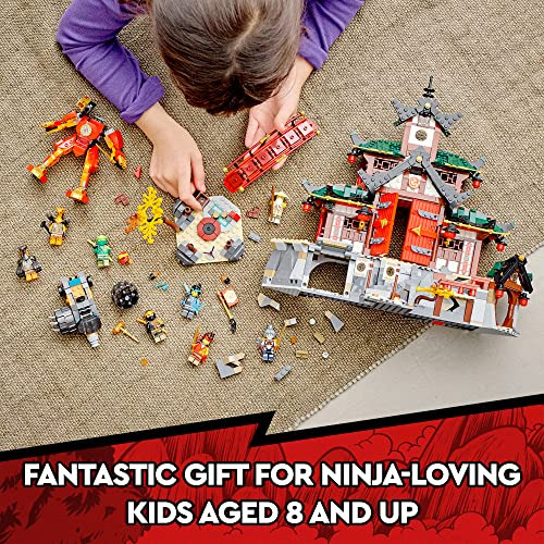 Conjunto De Construção Lego Ninjago Ninja Dojo Temple Com 13