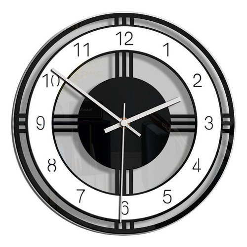Reloj De Pared Redondo De 11 Pulgadas, Estilo Nórdico, B