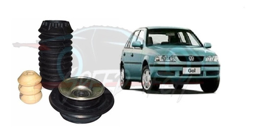 Kit Batente Coifa Coxim Do Amortecedor Vw Gol 1995 A 2001