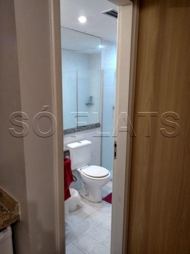 Imagem 7 de 15 de Flat Lindo Em Moema, Conheça E Alugue Hoje Já. Slaviero Moema. - Sf31642