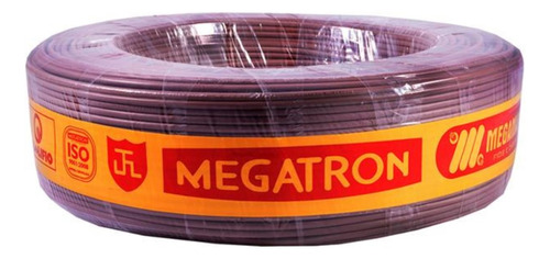 Fio Paralelo 2x2,50mm Marrom 100 Metros Megatron
