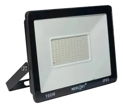 Reflector Led 100w Tipo Tableta Ip65 Para Exterior Interior Carcasa Negro