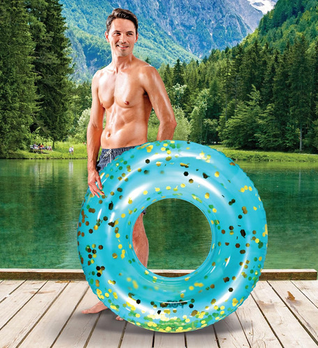 Flotador Inflable Para Piscina Cota Global, 91 Cm Ab