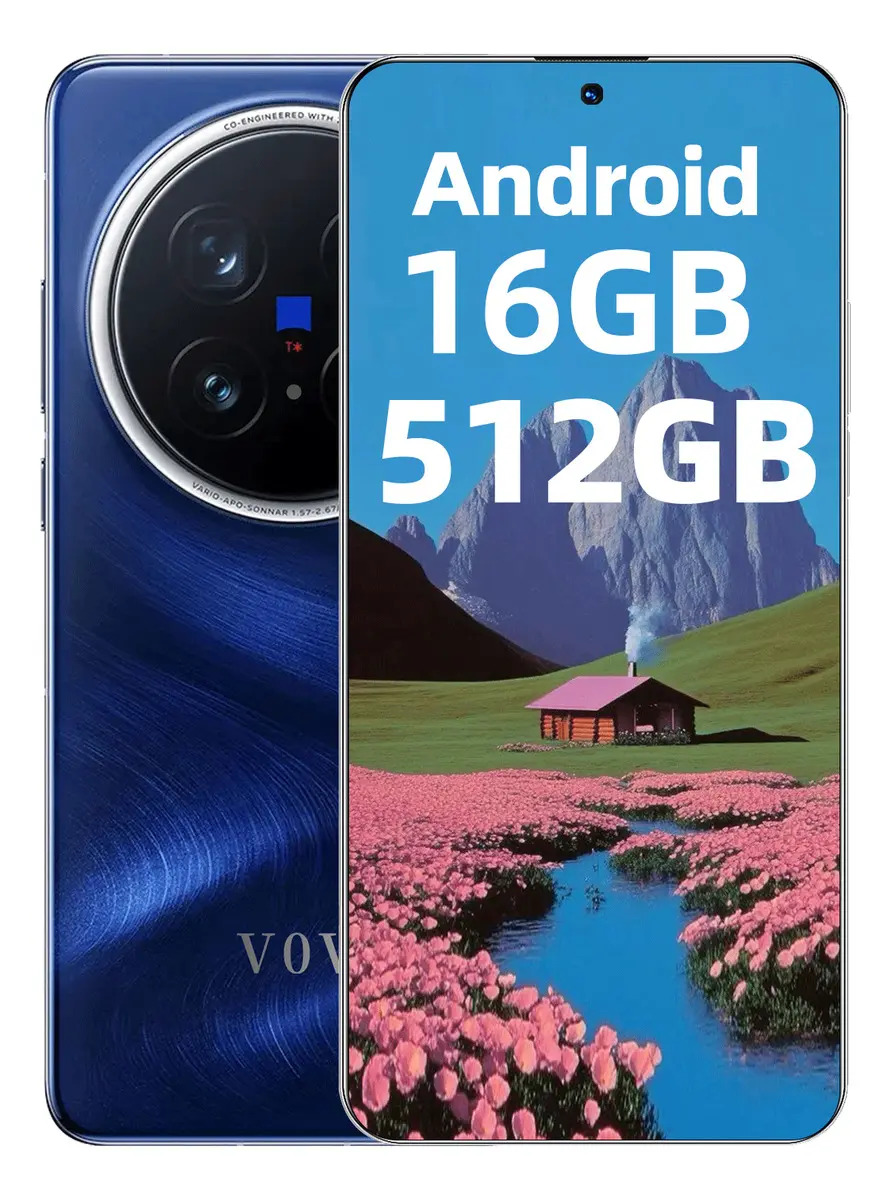 X200 Vove Dual Sim 5g Smartphone Pro 16gb Ram 512gb Rom Batería 8000mah Dimensity 9400 Con Camara 50mp+32mp 3120px X 1440px Pantalla 6.8'' 90hz Últimas Ofertas Celulares