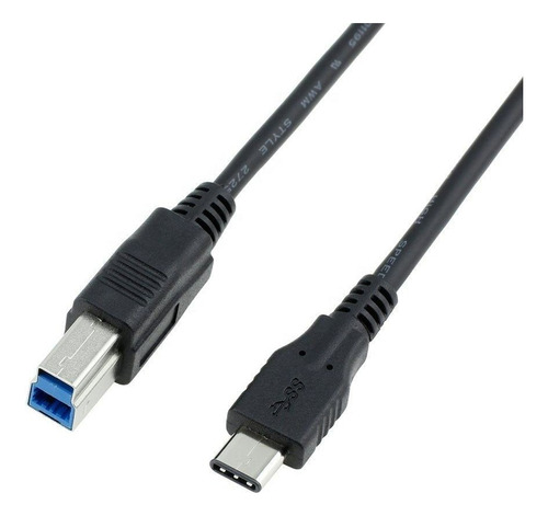 Cable Premium Usb C A Usb Tipo B Impresora Escaner - Mg