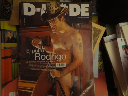 Revista D Mode Rodrigo Bueno El Potro Año 2000