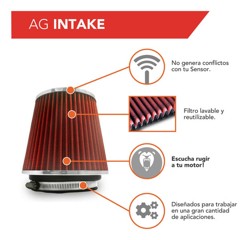 Sistema De Entrada De Aire Ag Intake Universal