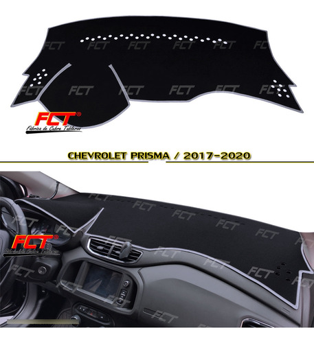 Cubre Tablero Premium/ Chevrolet Prisma 2017 2018 2019 2020 