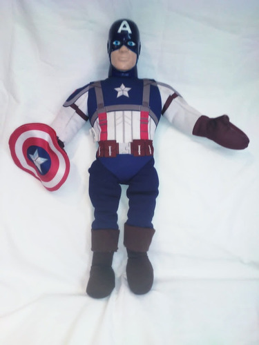 Capitan America Muñeco Soft Marvel Avengers Original 60 Cm