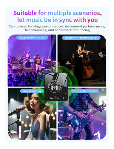 Sistema De Transmisión De Monitor De Auriculares Inalámbrico