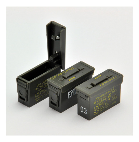 Tomytec Little Armory Ld001: Military Hard Case Um Modelo De