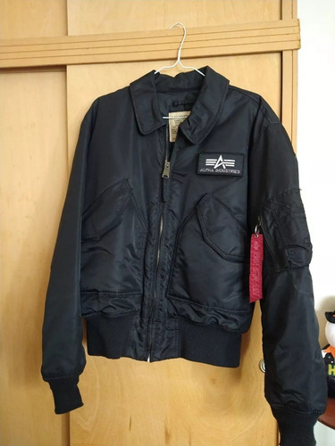 Campera Aviadora Alpha Industries Cwu-45 P/n Muy Buen Estado (Usado)