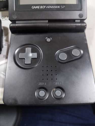 Game Boy Advance Sp Nintendo Onix Black Caixa Ags 001 Gba Preto (Usado)