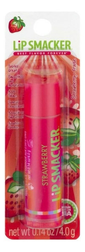 Bálsamo Labial Lip Smacker De Fresa, 0,14 Oz (paquete De 10)