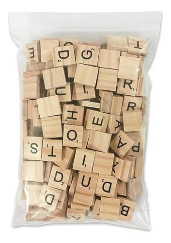 Clever Delights Juego De 200 Letras De Scrabble 2 Juegos