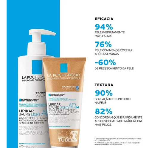 Hidratante Intensivo 400ml Lipikar La Roche-posay