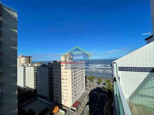 Imagem 3 de 29 de Esta Será Sua Cobertura Vista Mar! 3 Dorm. 2 Vagas - Vagt031