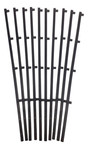 Haste Plastica Para Cerca Eletrica Residencial Kit Com 10 Un
