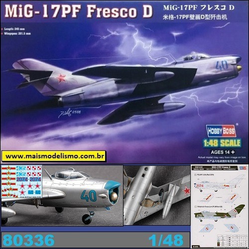 Hobby Boss Hbs 80336 Mig-17pf Fresco C - 1/48