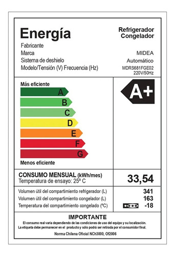 Refrigerador Side By Side No Frost 504 Lts - Openbox