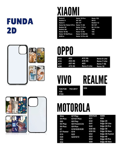 Funda Para Sublimar 2d Tpu Con Placa De Aluminio Mayoreo 4pz