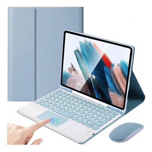 Para Bn Funda C/teclado Mouse Lápiz Para Galaxy Tab A8 10.5