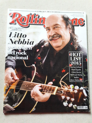 Revista Rolling Stone Nº 210 - Septiembre 2015 Litto Nebbia