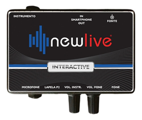 Interface De Áudio New Live Interactive Gravação / Interação