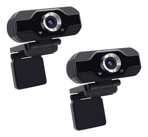 Combo X2 Camaras Usb Web Cam Full Hd Conferencia Juegos 