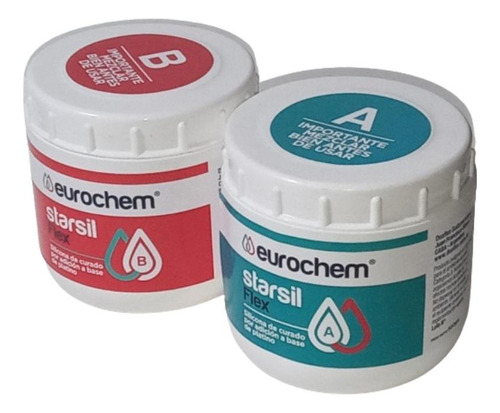 Eurochem Caucho De Silicona Simil Ecoflex Starsil  1kg 0030