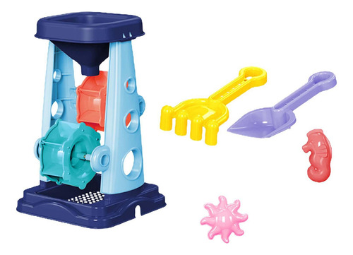 Juego De Juguetes De Arena De Playa, Embudo, Juego De 5