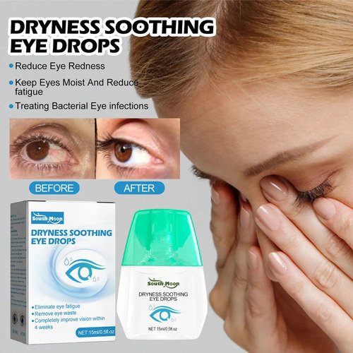 2 Gotas Para Ojos Secos De Alta Calidad Con Esencia Natural