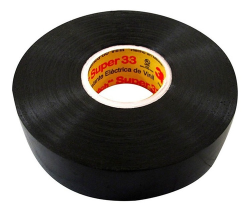 Paquete 10 Cintas Súper 33, Aislante Vinil 20mts, Scotch 3m.