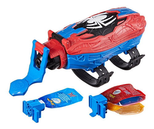 Lanzador Marvel Spider-man Real Webs Arácnido Supremo 2 En 1