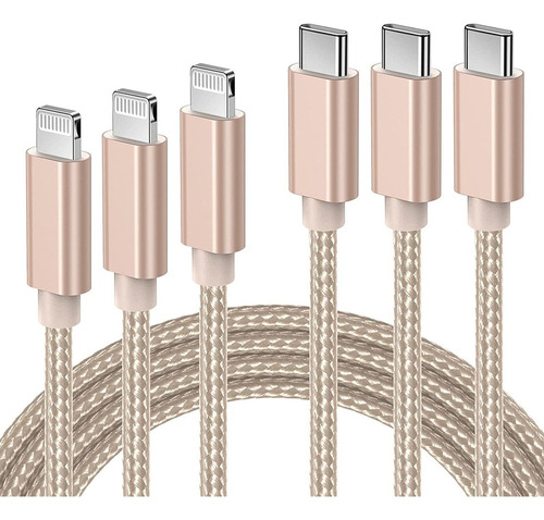 Cable Usb C Quantis Para iPhone De 10 Pies/6 Pies/3 Pies, Pa