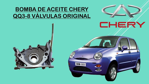 Bomba De Aceite Chery Qq3 8 Válvulas Original 