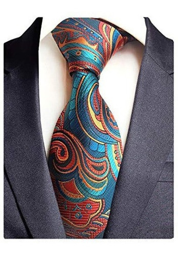 Imagen 1 de 2 de Corbata Nueva Gusleson Diseño Floral Corbata Lujo Fiesta