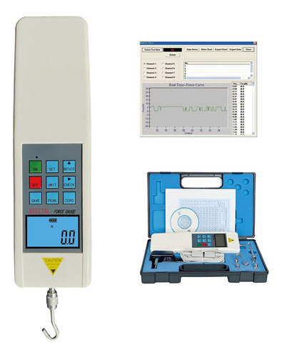 Dinamometro Digital Medidor Fuerza Precisión 30kg Hf-300
