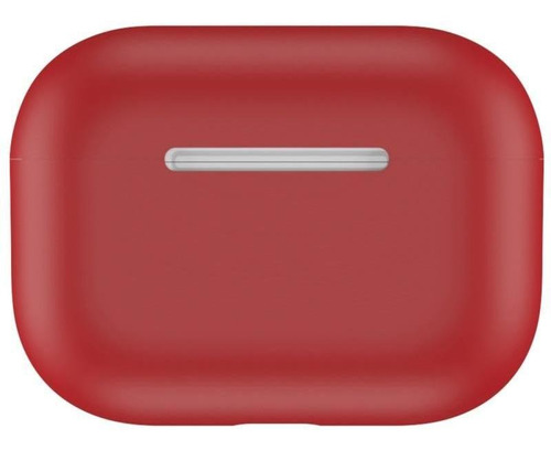 Carcasa Para AirPods Pro Silicona Rojo