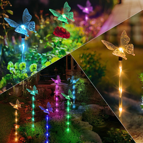 Luz Solar Impermeable Para Patio Y Paisaje