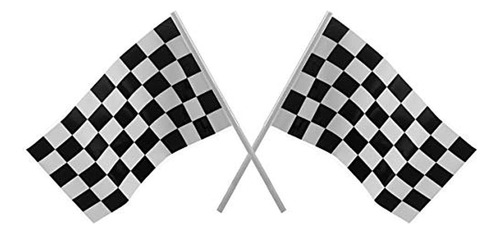 Bedwina Traffic Cones And Racing Checkered Flags - 24 Pieza