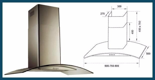 Tst Campana Para Cocina Lacar 60-a-3v-cm