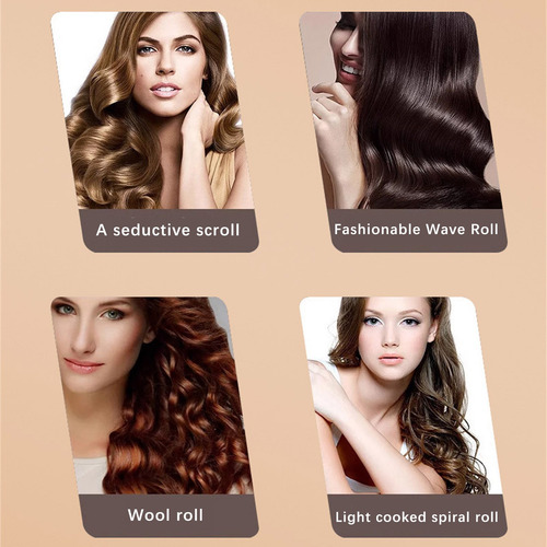 Estilo De Longa Duração, Volume Marroquino, Elasticidade Hid