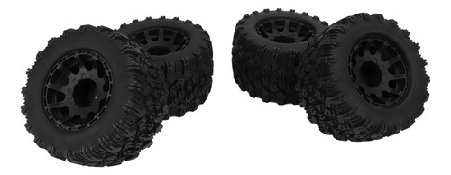 Llantas Rc Accessories Para Monster Truck, 4 Unidades, De Go