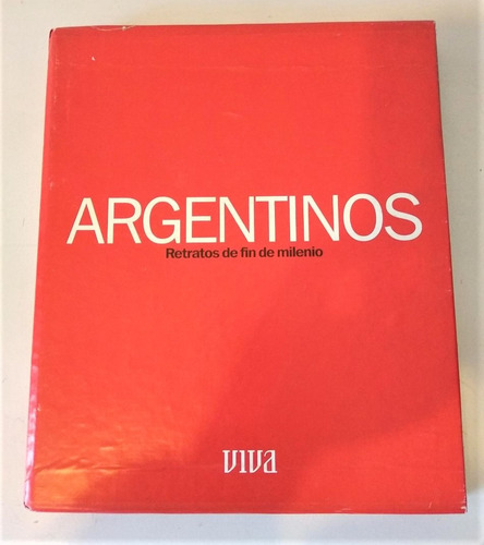 Libro Argentinos:retrato De Fin De Milenio Usado Impecable