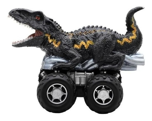 Jurassic World Zoom Riders Dino Vehículo Pull Back Playking