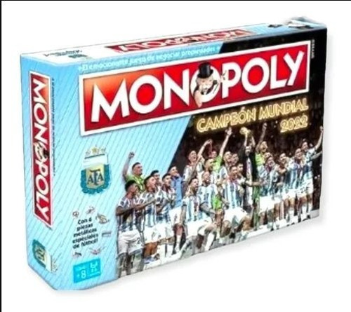 Monopoly Campeones Del Mundo Qatar 2022 - Afa - Toyco