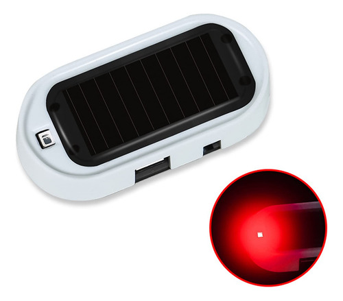 Luces Led De Alarma Ankia 2 Luces Solares Intermitentes
