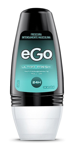 Desodorante Antitraspirante Ego Roll On Ultra Fresh 45 G