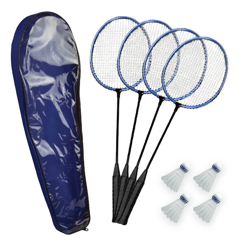 Poolmaster 72776 - Juego De Voleibol Y Bádminton Con Soporte
